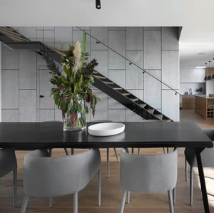 Elegáns stílusú lépcső - modern lakásokhoz